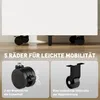 Vinsetto Rollcontainer Aktenschrank mit 2 Schubladen Produktbild-Vorschau 5