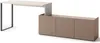Furniture24 Schreibtisch Mit Kommode Sigma Sg-10 Produktbild-Vorschau 1
