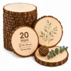 Holzscheiben 14-15 cm, 20 Stück Baumscheiben 15cm, Produktbild-Vorschau 1