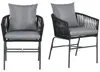 SUGIFT Gartenstuhl 2er Set Boho, Balkonstuhl mit Kissen, Produktbild-Vorschau 3