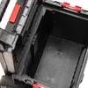 An open black tool cart with red accents, viewed from above. Anteprima dell’immagine prodotto