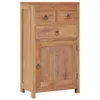 A wooden sideboard with drawers and a cabinet. Voir les images du produit