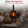 BBQ Collection Houtkachel met Schoorsteen - Tuinhaard 194 x Productafbeelding-voorbeeld 5
