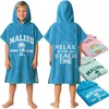 Badeponcho Kinder Poncho Handtuch - Mädchen Jungen Surf Produktbild-Vorschau 1