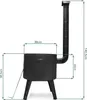 Ø36cm Uchag 2mm Stahl mit Abzugsrohr 10L Kazan Gusseisen Produktbild-Vorschau 9