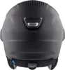 The back view of a black ski helmet. Produktbild-Vorschau