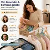 12er Set Klappbare Platzsparende Kleiderbügel, Verstellbare Produktbild-Vorschau 5