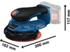 Ponceuse excentrique GEX 18V-150-3 solo + 1xC470 L Voir les images du produit 3