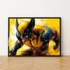 Malen nach Zahlen mit Rahmen Marvel Wolverine 50x40 cm Produktbild-Vorschau 4