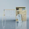 OutdoorToys Spielturm Nils aus Holz in Blau Eisblau, mit Produktbild-Vorschau 2