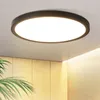 ZMH Deckenlampe LED Ø18cm  Schwarz 15W Küchenlampe Rund Produktbild-Vorschau 1