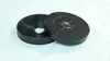 Two round charcoal filters for a kitchen hood, one is a mesh and the other is a denser carbon filter. Produktbild-Vorschau