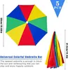 5 Stücke Regenschirm Hut, 50cm Kopf Regenschirm, Faltbar Produktbild-Vorschau 6