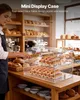 SucceBuy 2-poziomowa witryna na ciastka z przezroczystego Podgląd zdjęcia produktu 6