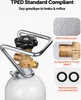 Réservoir de CO2 VEVOR (2 kg) Bouteille de CO2 en acier Voir les images du produit 5
