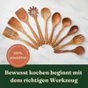 Bikolo® Houten Keukengerei Set 10-Delig - Houten Spatel - Productafbeelding-voorbeeld 2