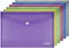 Portadocumenti Ingraf chiusura colorata in plastica A5 (10 Anteprima dell’immagine prodotto 2