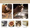 Professionelles Holzmeißel-Set 12-tlg. mit Schlagkopf, für Produktbild-Vorschau 3