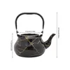 Teekannen 2L Teekessel Tee Kaffeekanne Schwarz Produktbild-Vorschau 11