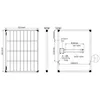 enjoy solar® Solarpanel polykristallines Solarmodul 50W Produktbild-Vorschau 4