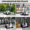 Outsunny Organiseur d'outils de jardin avec crochets, Voir les images du produit 7