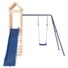 vidaXL Spielturm Massivholz Kiefer -  Schaukeln & Produktbild-Vorschau 4