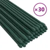 vidaXL Pflanzenstützen 30 Stk. Grün 115 cm Stahl Produktbild-Vorschau 1
