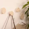Set da 4 ganci appendiabiti in legno massello Karen, bianco Anteprima dell’immagine prodotto 8