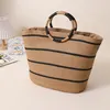 Strohtaschen für Damen, Strohtasche für den Sommer, Produktbild-Vorschau 4