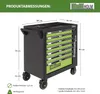 Werkstattwagen Premium plus bestückt 254tlg. 7 Schubladen Produktbild-Vorschau 2