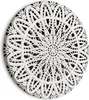 Okrągłe obrazy 80x80 cm abstrakcyjna mandala obraz na Podgląd zdjęcia produktu 1