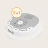 A white and gray baby sound machine with buttons and a speaker. Náhľad obrázku produktu