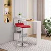 WOLTU Barhocker 2er Set, verchromter Stahl, Produktbild-Vorschau 3