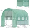 Serra in pellicola Outsunny, serra a tunnel 2,95 x 2 x 2 m, Anteprima dell’immagine prodotto 3
