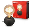 Briloner Lampe de table pied en céramique Ø10 x 8 cm Voir les images du produit 2
