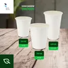 BenBow Einwegbecher aus Zuckerrohr, Weiß, 400 ml x 50 – Produktbild-Vorschau 6