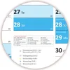 Rainbow Premium Classic2 Wandkalender / Wandplaner DIN A0 Produktbild-Vorschau 4