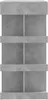vidaXL Barový stůl s policí Betonová šedá 100x50x101,5 cm Náhled obrázku produktu 6