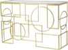 Konzole Console Marie 120 x 41 x 81 cm kovová zlatá Náhled obrázku produktu 4