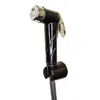 tecuro Bidet WC Handbrause Set SHATTAF, schwarz/chrom, Produktbild-Vorschau 1