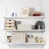 Creative Home Malý prútený kôš Biely úložný kôš 30x20x16 cm Náhľad obrázku produktu 7