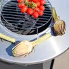 Braciere barbecue con vano portaoggetti, Ø59cm , Nero Anteprima dell’immagine prodotto 5