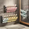 Wand Schuhorganizer platzsparender Schuhhalter ohne Bohren Produktbild-Vorschau 4