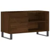 [Home] Plattenschrank Braun Eichen-Optik 85x38x48 cm Produktbild-Vorschau 2