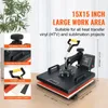 Transferový lis 38 x 38 cm, tepelný lis 220 V, transferový Náhled obrázku produktu 4