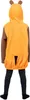The back of a child wearing a costume hoodie. Produktbild-Vorschau