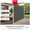NOOR Seitenmarkise EXKLUSIV 100x350 cm - ausziehbarer Produktbild-Vorschau 2