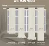 Samt Vorhang 2er Set Thermo Verdunkelungsvorhänge mit Produktbild-Vorschau 7