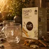 El Greco Masala Chai mit Orange vor gläsernen Tassen Produktbild-Vorschau