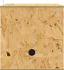 vidaXL Terárium hnedé 40 x 40 x 40 cm OSB Náhľad obrázku produktu 7
